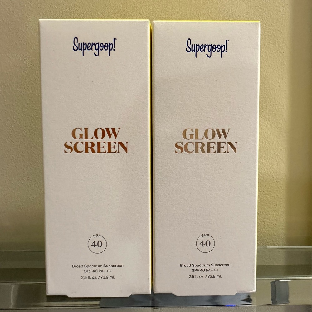 Supergoop! Glow Screen 2.5oz value set